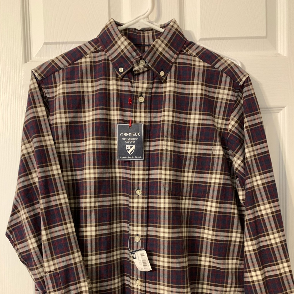 Cremieux Men’s casual Oxford